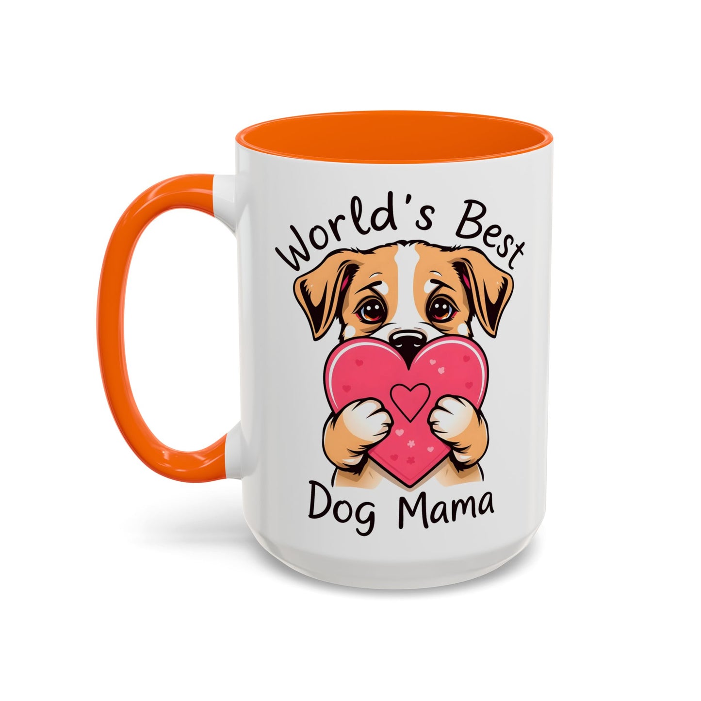"Worlds Best Dog Mama" Mug (11, 15oz)