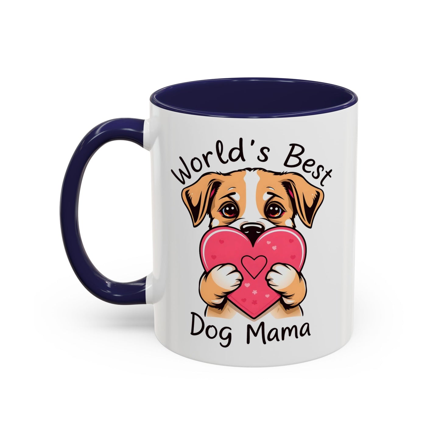 "Worlds Best Dog Mama" Mug (11, 15oz)