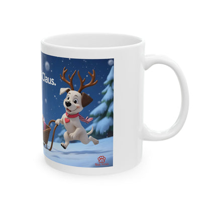 "Paws And Claus" Mug (11oz, 15oz)