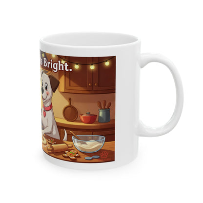 "Baking Spirits Bright" Mug (11oz, 15oz)