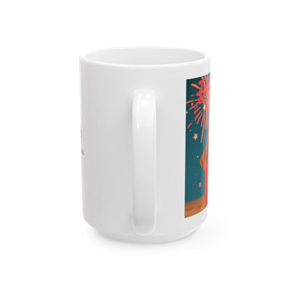 "Independence Barks" Mug (11oz, 15oz)