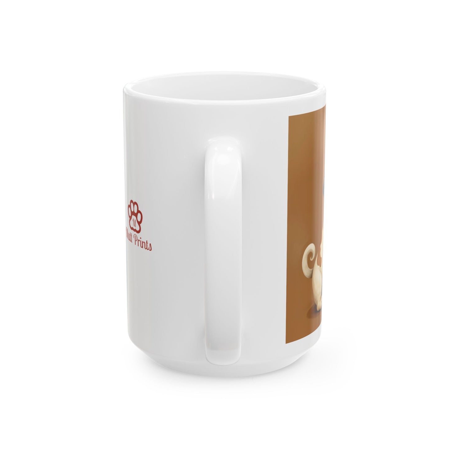 "Puppy Pug Pals & Coffee Tails" Mug (11oz, 15oz)