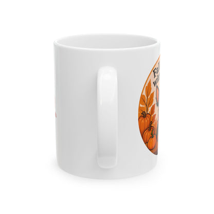 "Fall In Love With Coffee" Mug (11oz, 15oz)